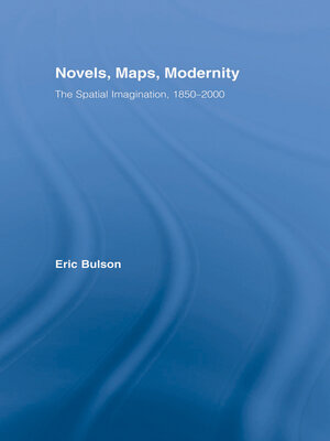 cover image of Novels, Maps, Modernity